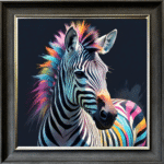 Zebra - Colour Pop Wall Art
