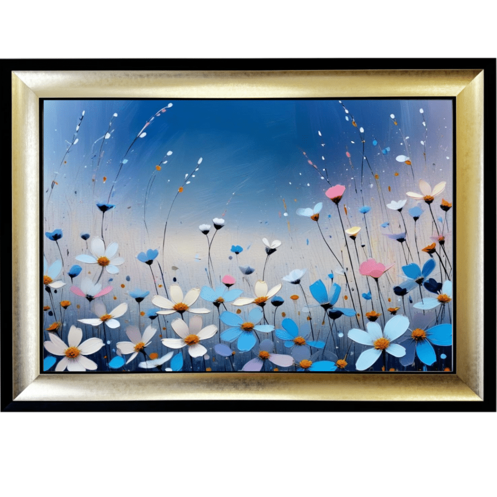 Daisy Field - Framed Wall Art