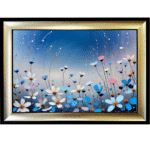 Daisy Field - Framed Wall Art