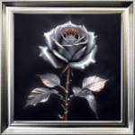Bronze Rose - Framed Wall Art