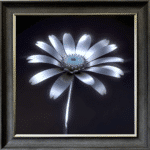 Metal Daisy - Framed Wall Art
