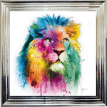 Lion Framed Picture by Patrice Murciano