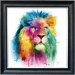 Lion Framed Picture by Patrice Murciano