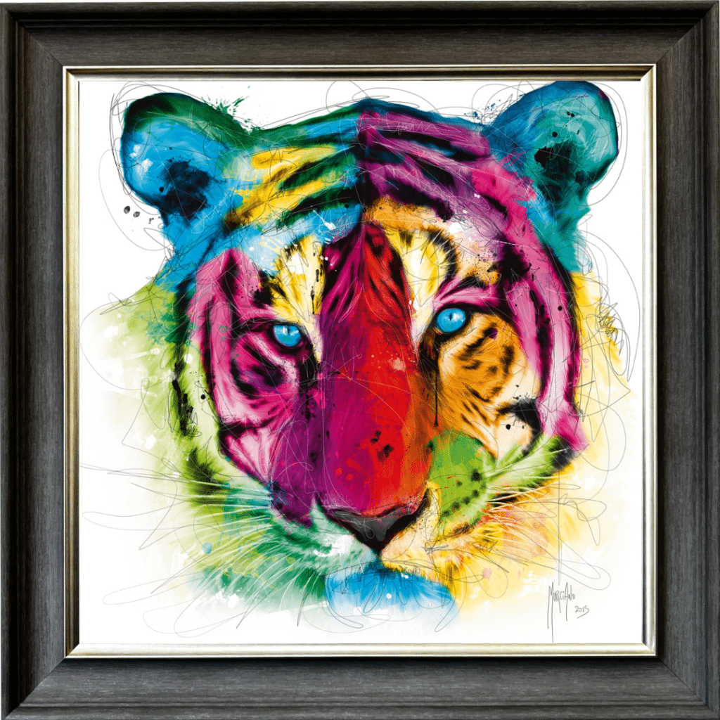 Tiger Framed Picture by Patrice Murciano