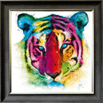 Tiger Framed Picture by Patrice Murciano