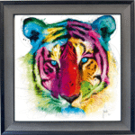 Tiger Framed Picture by Patrice Murciano