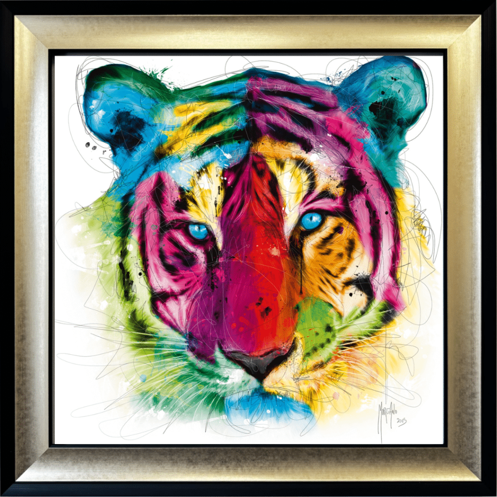 Tiger Framed Picture by Patrice Murciano