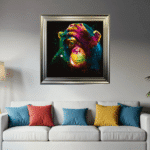 Darwin Monkey Framed Picture by Patrice Murciano - Image 4