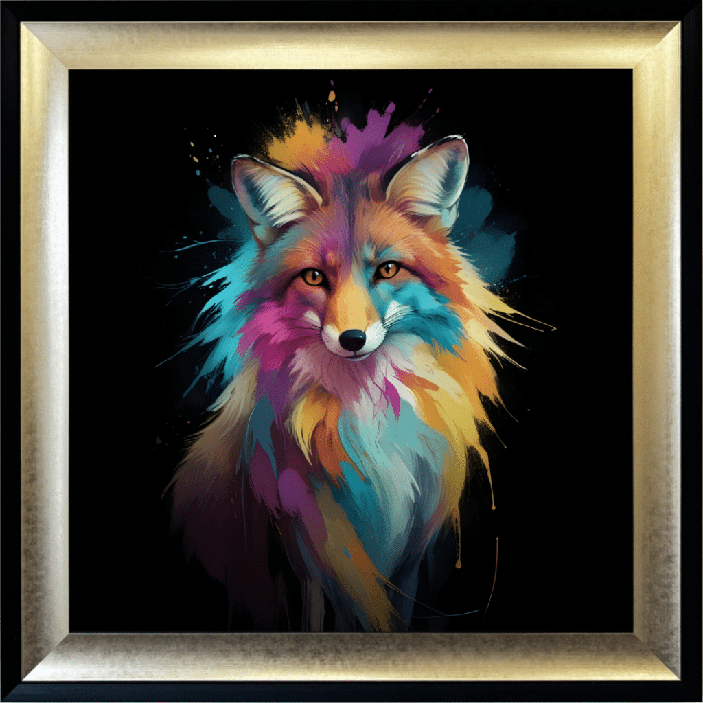 Fox - Colour Pop Wall Art