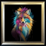 Fox - Colour Pop Wall Art