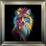 Fox - Colour Pop Wall Art
