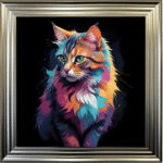 Cat - Colour Pop Wall Art