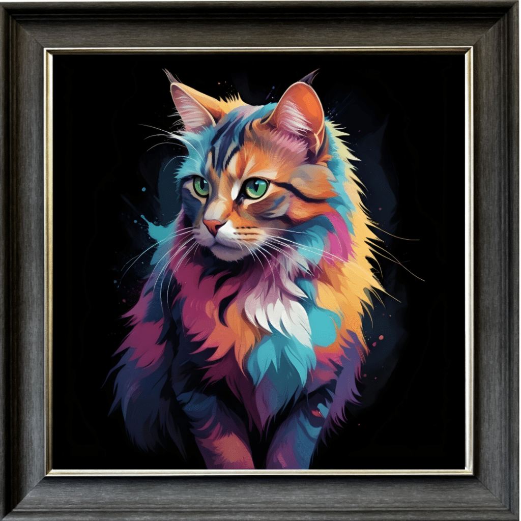 Cat - Colour Pop Wall Art