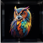 Owl - Colour Pop Wall Art