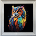 Owl - Colour Pop Wall Art
