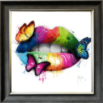 Butterfly Kiss Framed Picture by Patrice Murciano