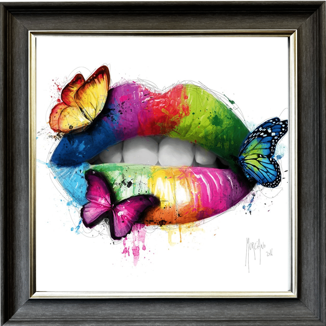 Untitled - 2025-01-15T144212.203 Butterfly Kiss Framed Picture by Patrice Murciano