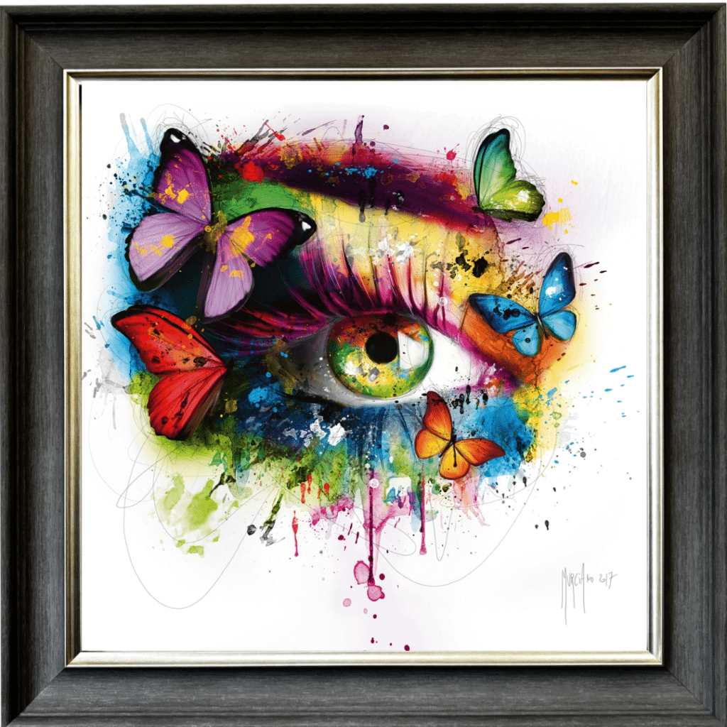Butterfly Eye 2 Framed Picture by Patrice Murciano