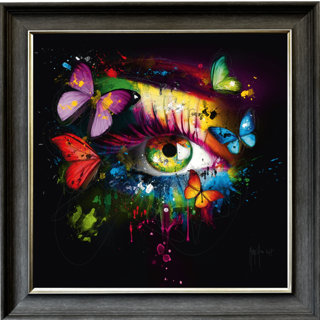 Butterfly Eye Framed Picture by Patrice Murciano