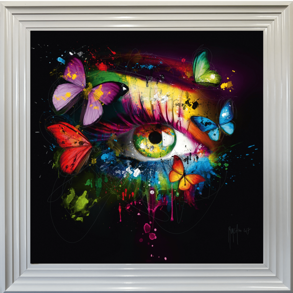 Butterfly Eye Framed Picture by Patrice Murciano