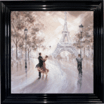 Paris Waltz - Framed Wall Art