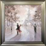 Paris Waltz - Framed Wall Art