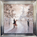 Paris Waltz - Framed Wall Art