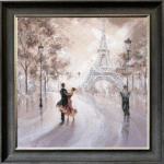 Paris Waltz - Framed Wall Art