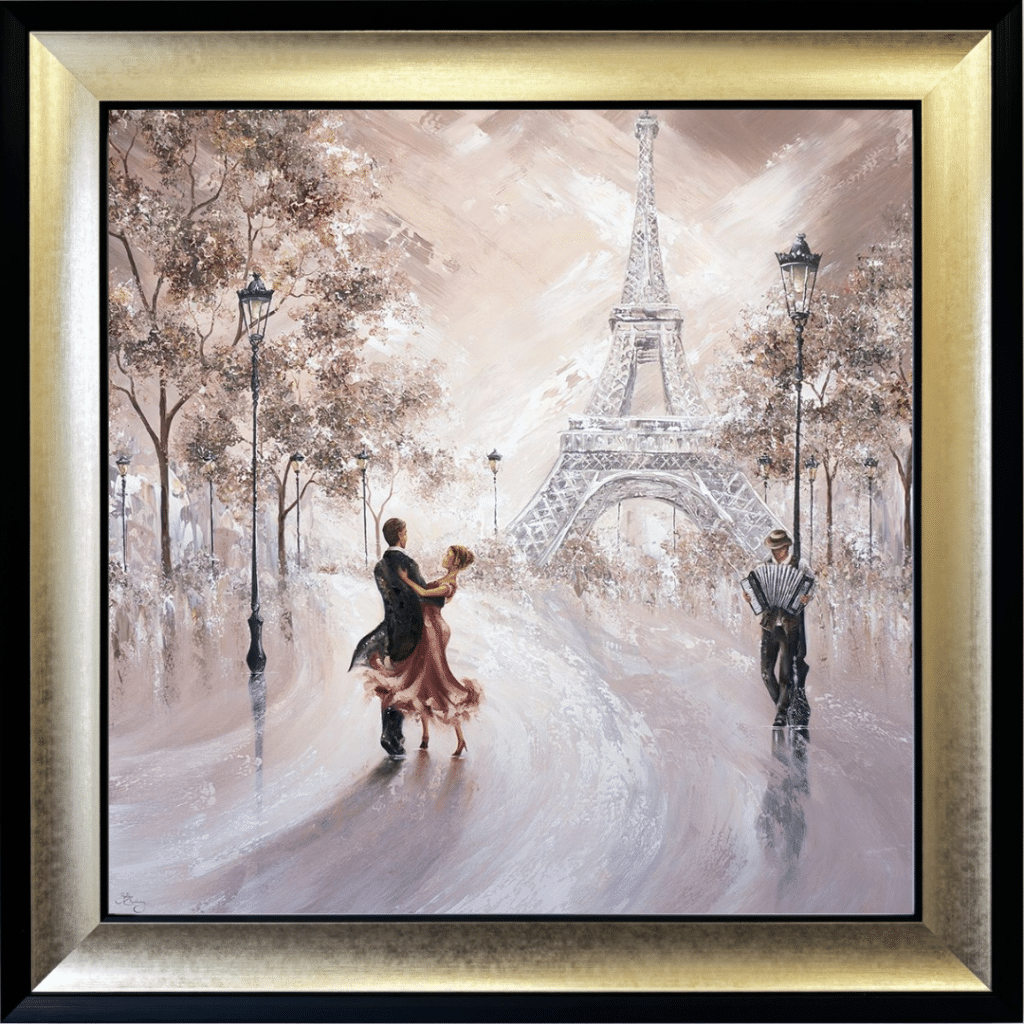 Paris Waltz - Framed Wall Art