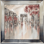 Arc De Triomphe amble - Framed Wall Art