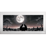 Us three versus the Universe - Framed Wall Art