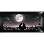 Us three versus the Universe - Framed Wall Art - Image 3