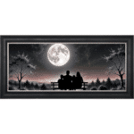 Us four versus the Universe - Framed Wall Art