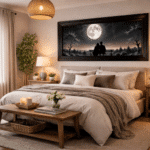 Us Versus The Universe – Romantic Moon Framed Wall Art - Image 4