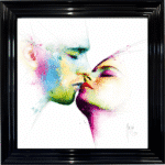 La Baiser Framed Picture by Patrice Murciano