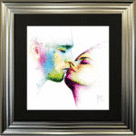 La Baiser Framed Picture by Patrice Murciano