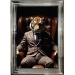 Tiger Boss - Framed Animal Wall Art - Image 5
