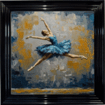 The Leap - Abstract Framed Wall Art