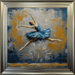 The Leap - Abstract Framed Wall Art