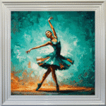 The Stance - Abstract Framed Wall Art