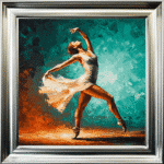 Fearless- Abstract Framed Wall Art