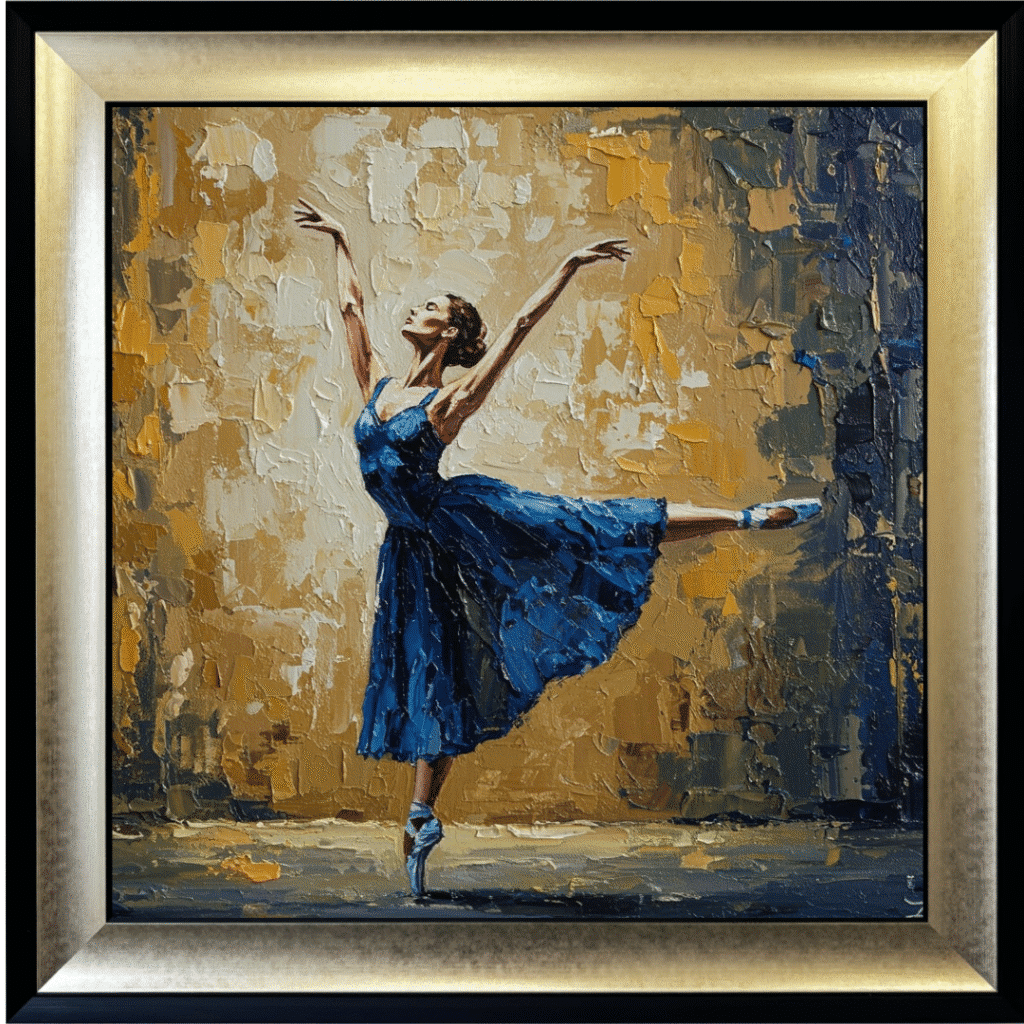 The Pose - Abstract Framed Wall Art