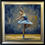 The Pique - Abstract Framed Wall Art