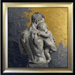 Fathers Love - Abstract Framed Wall Art