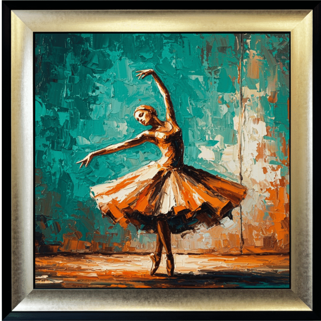 On Point - Abstract Framed Wall Art
