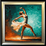 Fearless- Abstract Framed Wall Art