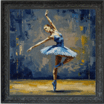 The Pique - Abstract Framed Wall Art