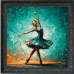 The Stance - Abstract Framed Wall Art