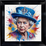 Her Madge - Colour Splash Wall Art