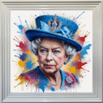 Her Madge - Colour Splash Wall Art